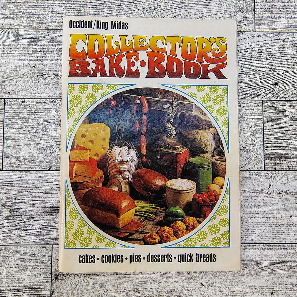 Occident King Midas Collector's Bake Book Cookbook Booklet 70s Retro VERY GOOD